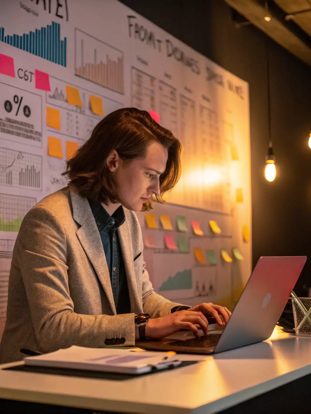 A person looking at their calendar and planning their day, representing Time Management Consulting.